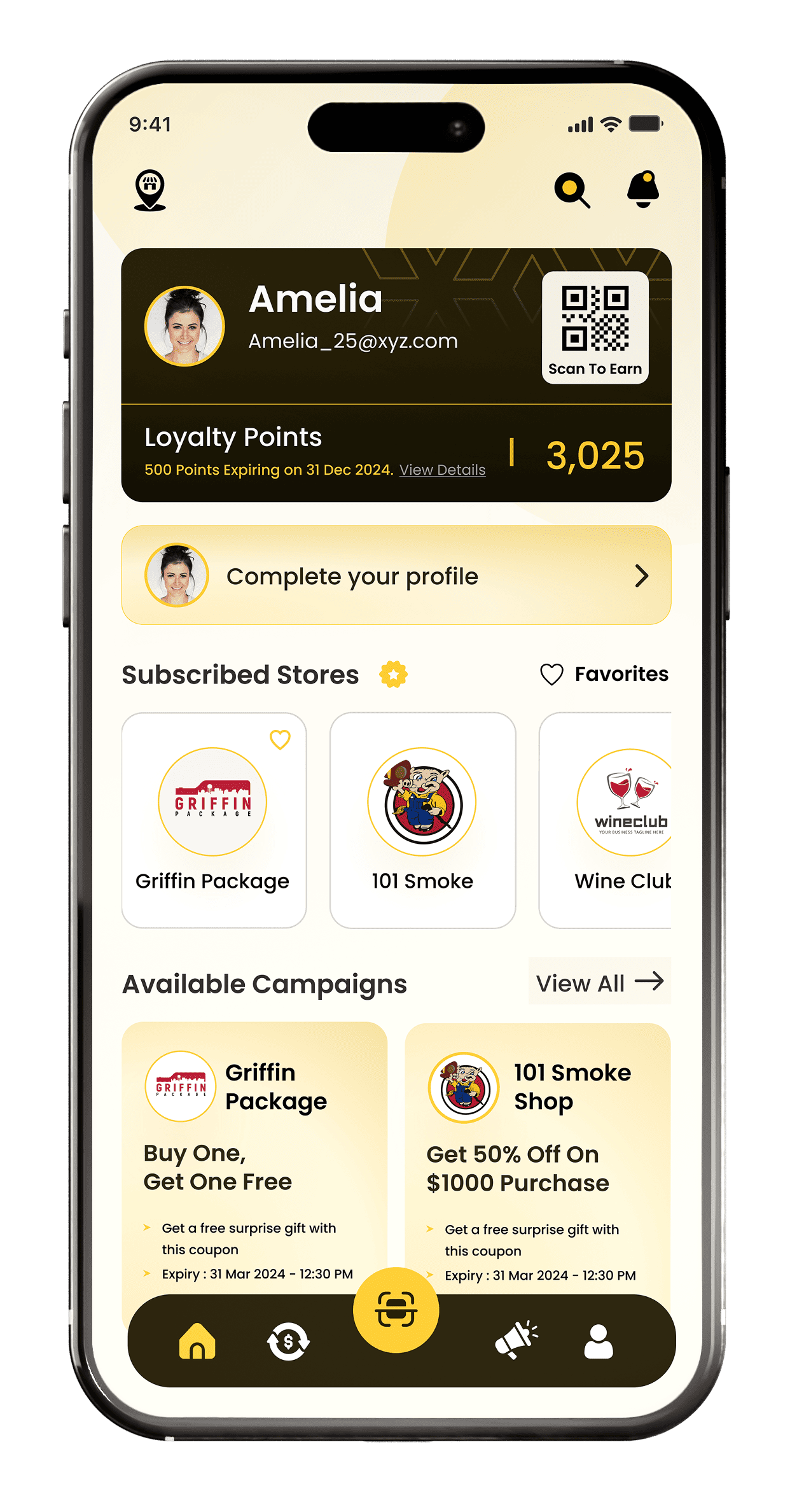 Moolah-Points-Mobile-Application