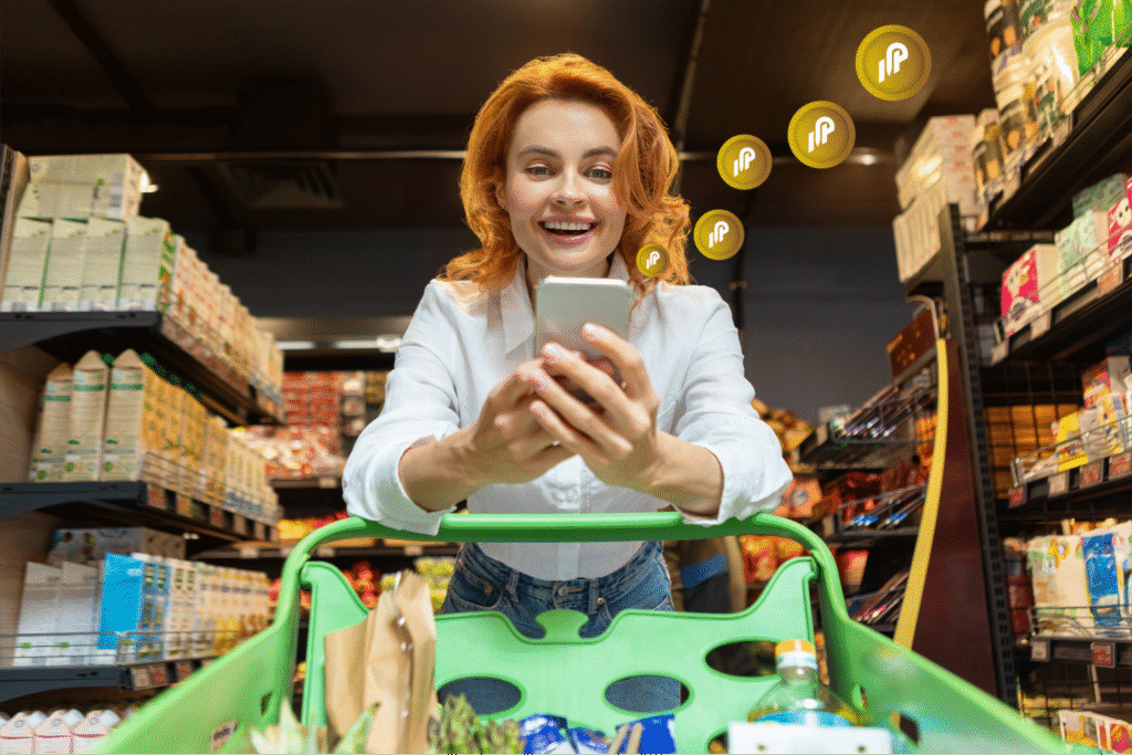 Customer using the MoolahPoints Loyalty Program to redeem rewards in 2025