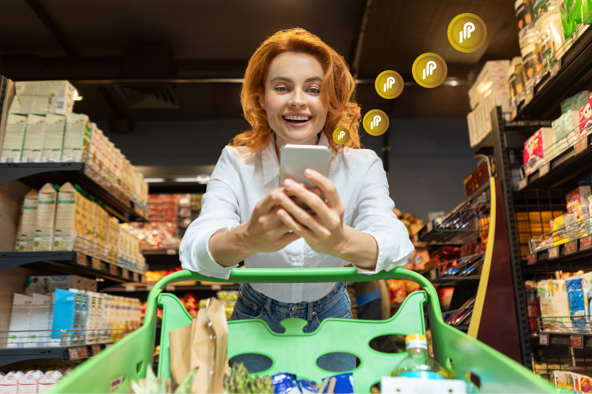 Customer using the MoolahPoints Loyalty Program to redeem rewards in 2025